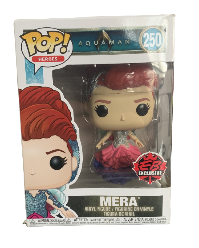 Funko Pop - 250 Heroes Aquaman - Mera Vinyl Figure *EB EXCLUSIVE