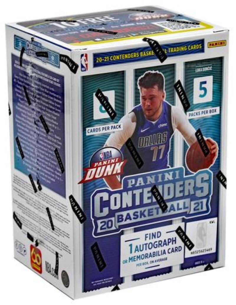 2020-21 Panini Contenders Basketball Box Factory Sealed - 1 Auto or Memorabilia