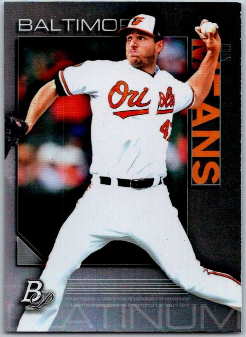 2020 Bowman Platinum #4 John Means Baltimore Orioles V45557