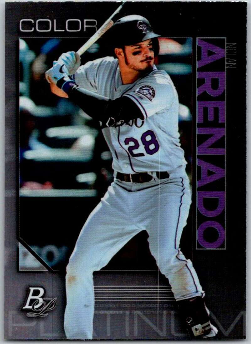 2020 Bowman Platinum #31 Nolan Arenado Colorado Rockies V45558