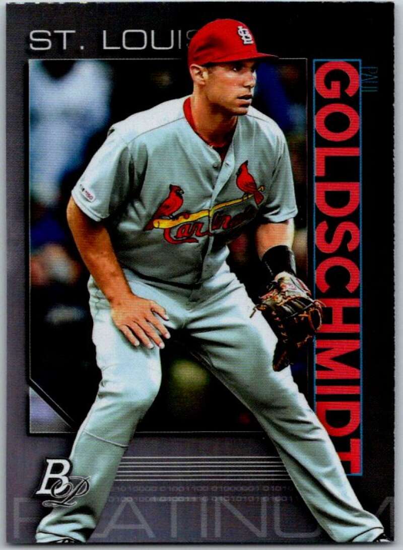 2020 Bowman Platinum #76 Paul Goldschmidt St. Louis Cardinals V45563