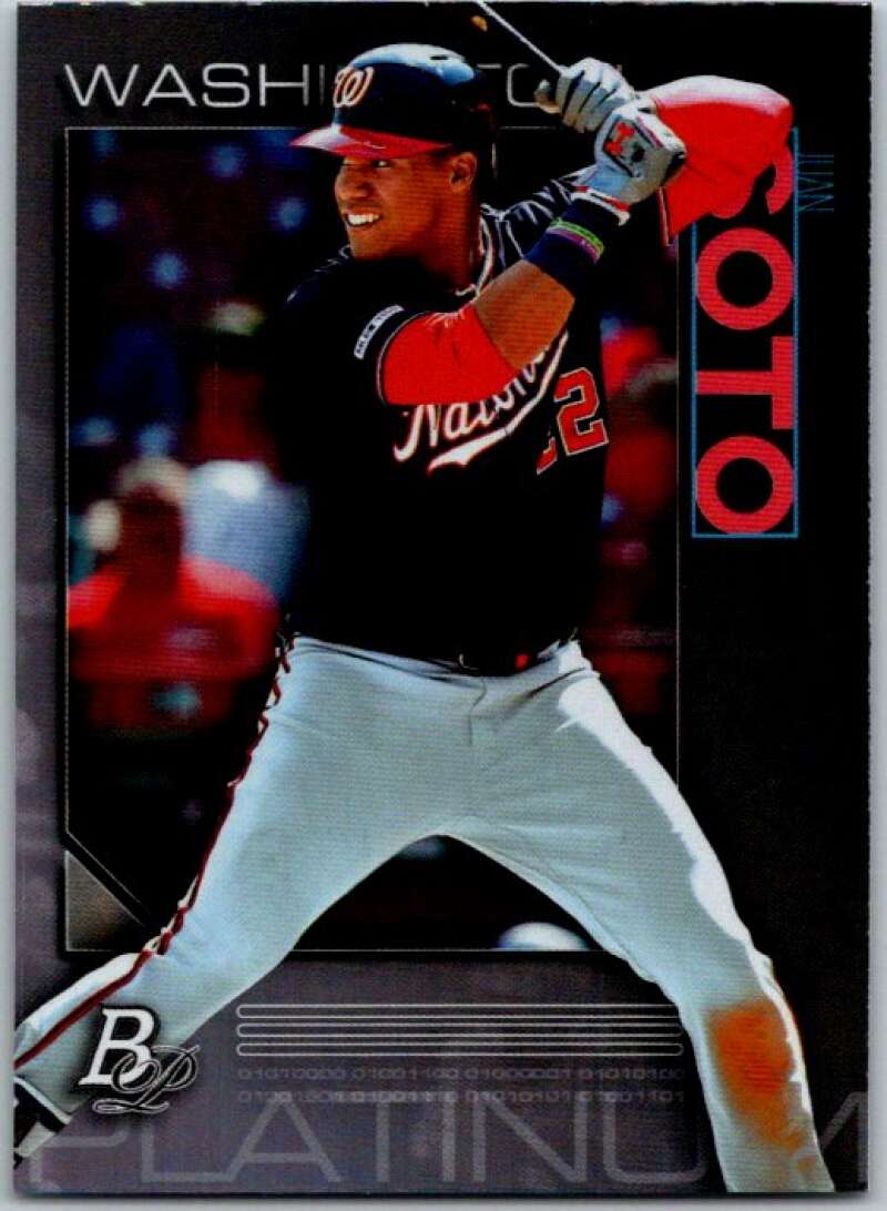 2020 Bowman Platinum #83 Juan Soto Washington Nationals V45564
