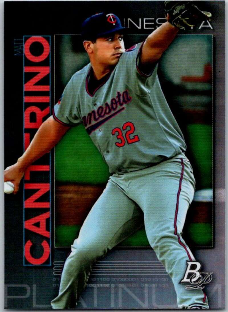 2020 Bowman Platinum Top Prospects #TOP-39 Matt Canterino Twins V45570