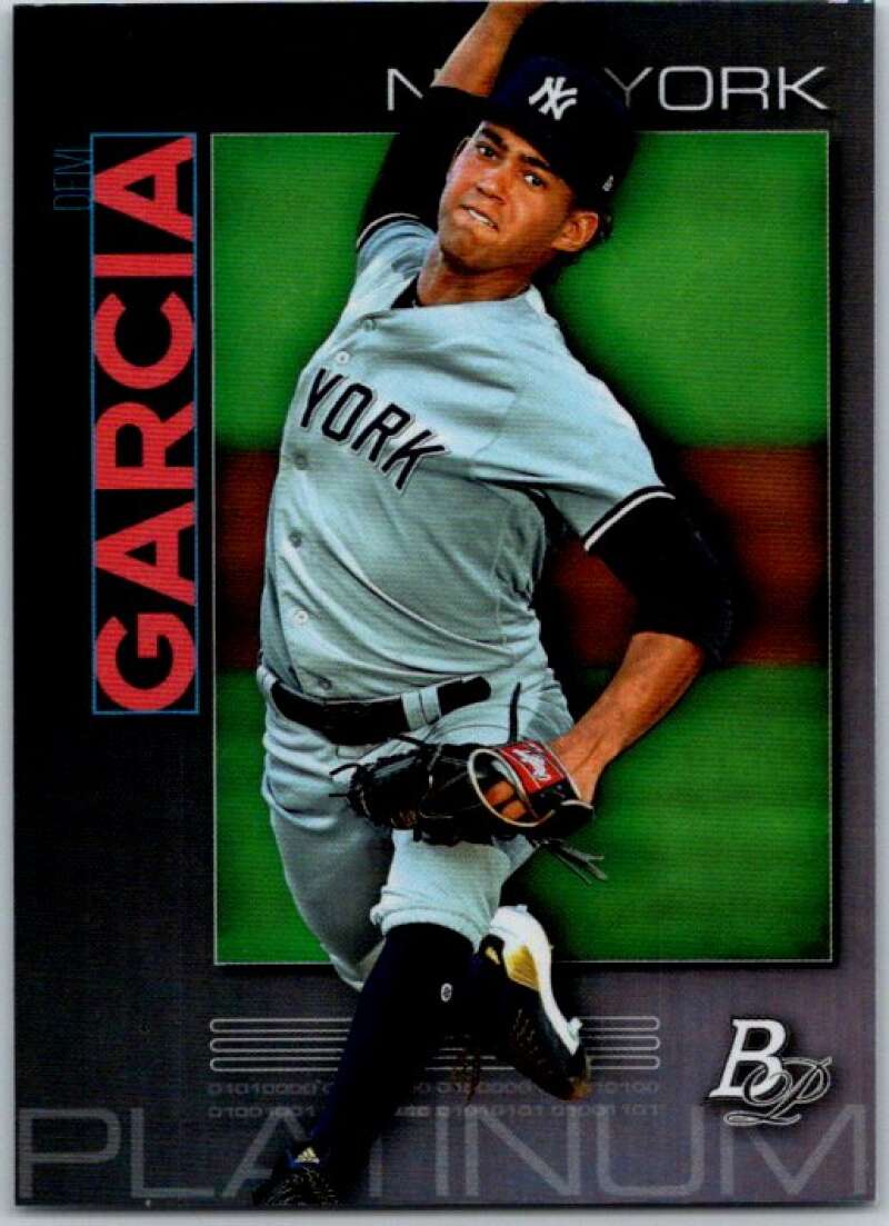 2020 Bowman Platinum Top Prospects #TOP-57 Deivi Garcia Yankees V45572
