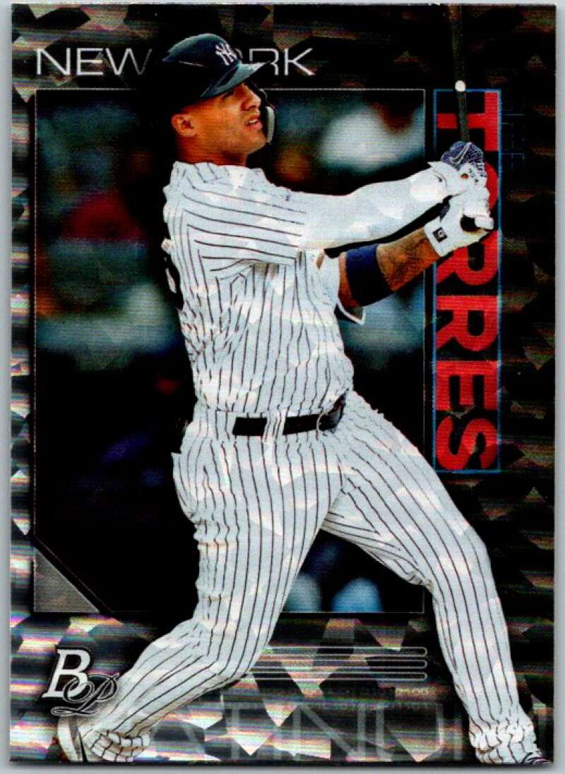 2020 Bowman Platinum Icy Foil #6 Gleyber Torres New York Yankees V45580