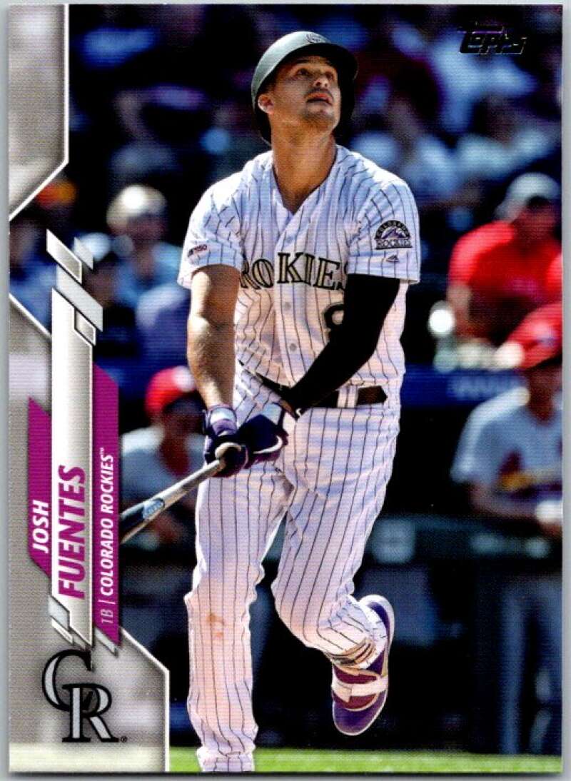 2020 Topps Update #U-17 Josh Fuentes Colorado Rockies V45582