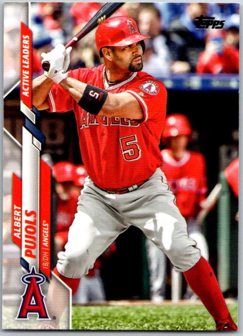 2020 Topps Update #U-142 Albert Pujols Los Angeles Angels V45604