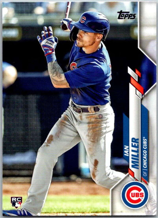2020 Topps Update #U-192 Ian Miller  RC Rookie Chicago Cubs  V45612