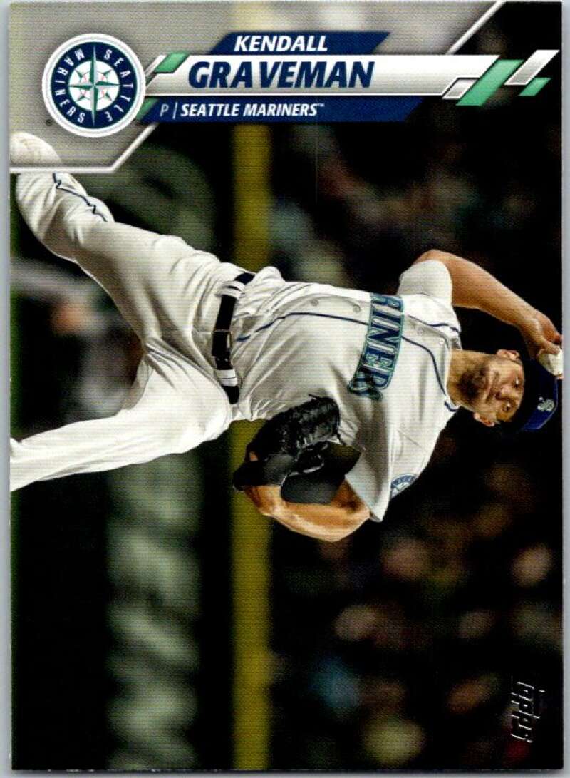 2020 Topps Update #U-214 Kendall Graveman Seattle Mariners V45619