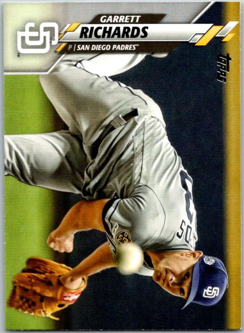 2020 Topps Update #U-227 Garrett Richards San Diego Padres V45622