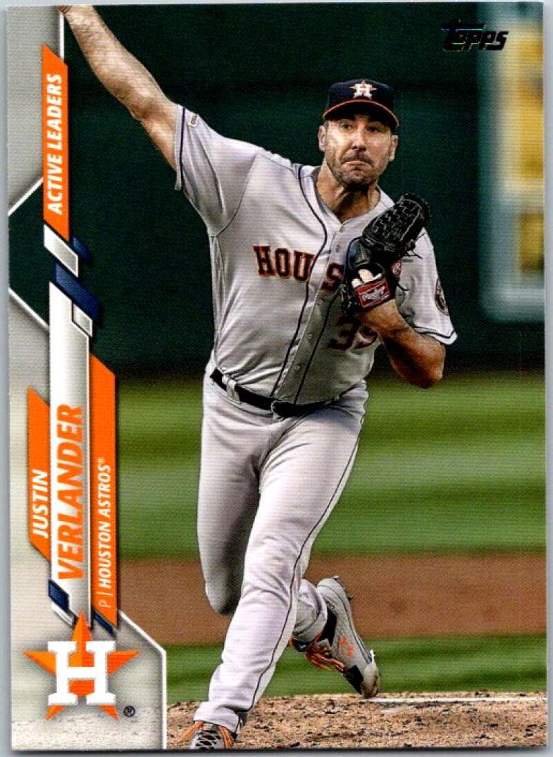 2020 Topps Update #U-240 Justin Verlander Houston Astros V45625