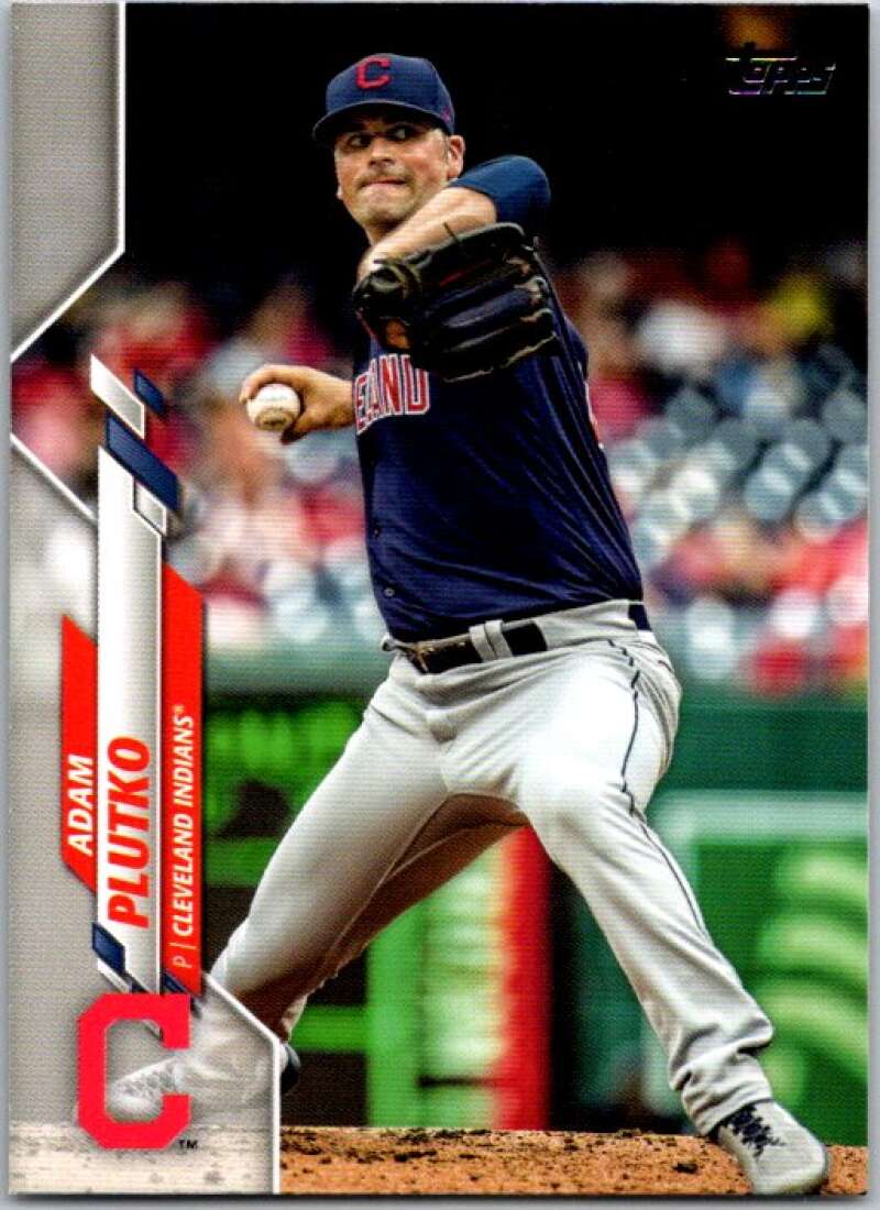 2020 Topps Update #U-294 Adam Plutko Cleveland Indians V45637
