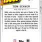 2020 Topps Update Decade's Best #DB-12 Tom Seaver  New York Mets  V45638