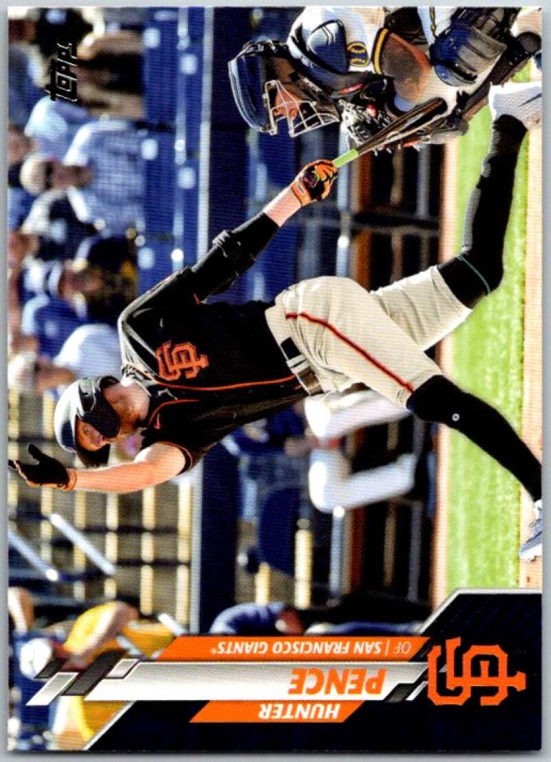 2020 Topps Update Royal Blue #U-129 Hunter Pence Giants V45640