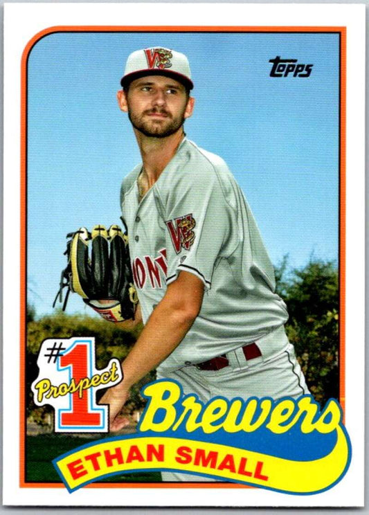 2020 Topps Update Prospects #P-14 Ethan Small  Milwaukee Brewers  V45647