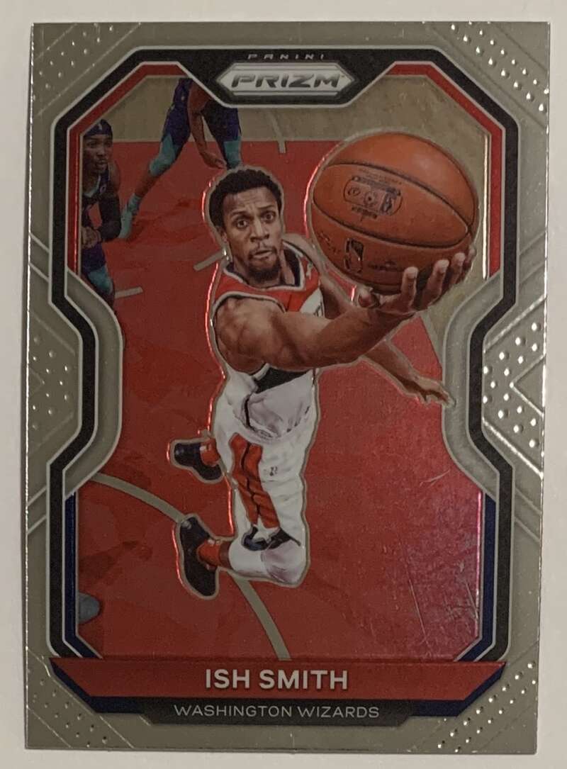 2020-21 Panini Prizm #37 Ish Smith Washington Wizards V45723