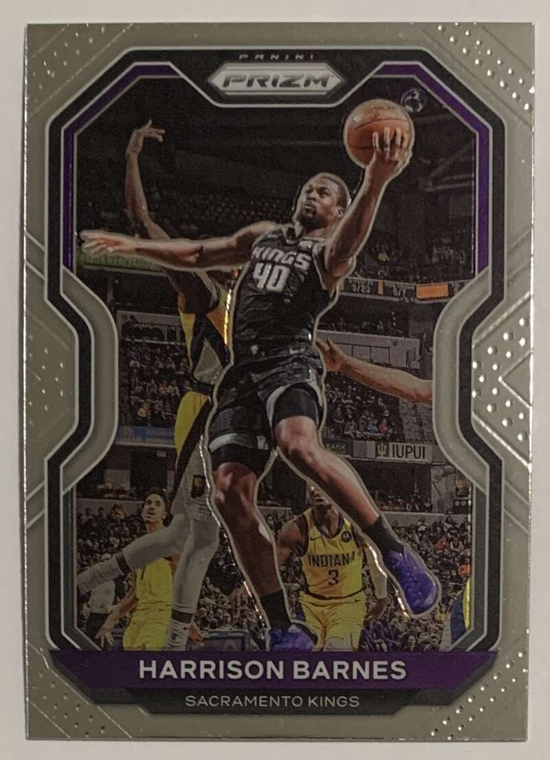 2020-21 Panini Prizm #94 Harrison Barnes Sacramento Kings V45726