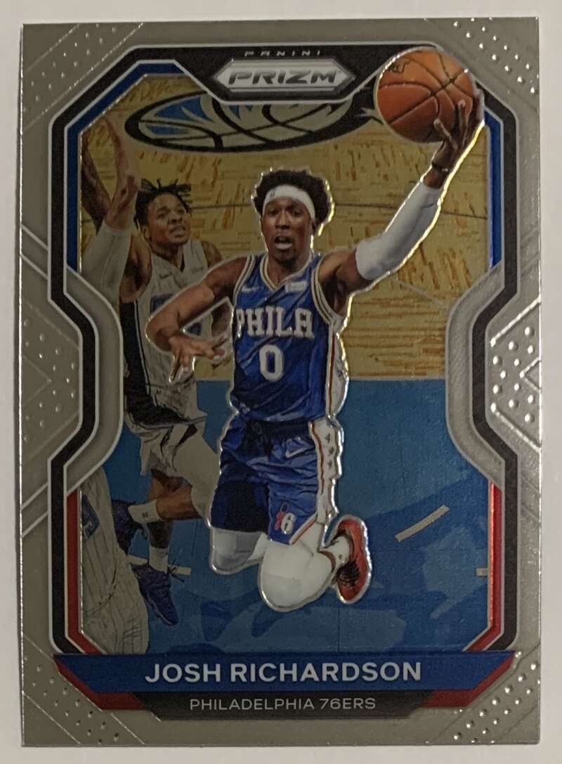 2020-21 Panini Prizm #136 Josh Richardson Philadelphia 76ers V45729