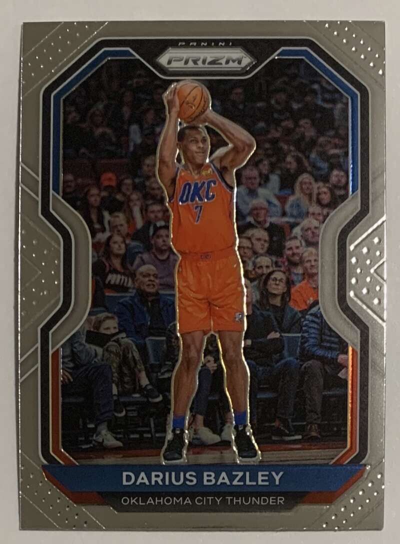 2020-21 Panini Prizm #164 Darius Bazley Oklahoma City Thunder V45730