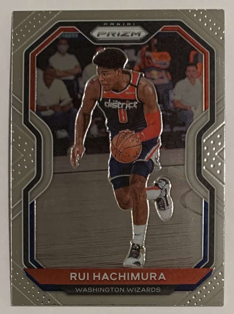 2020-21 Panini Prizm #249 Rui Hachimura Washington Wizards V45734