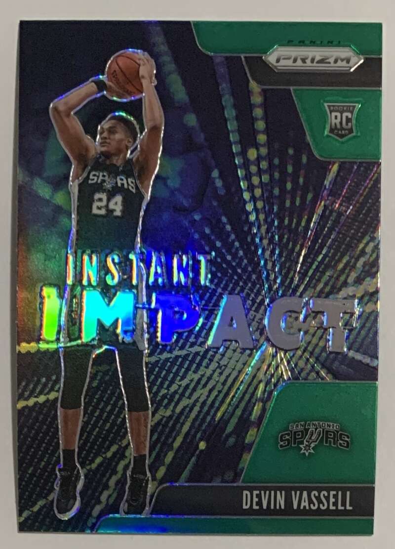 2020-21 Panini Prizm Instant Impact #17 Devin Vassell Spurs V45741