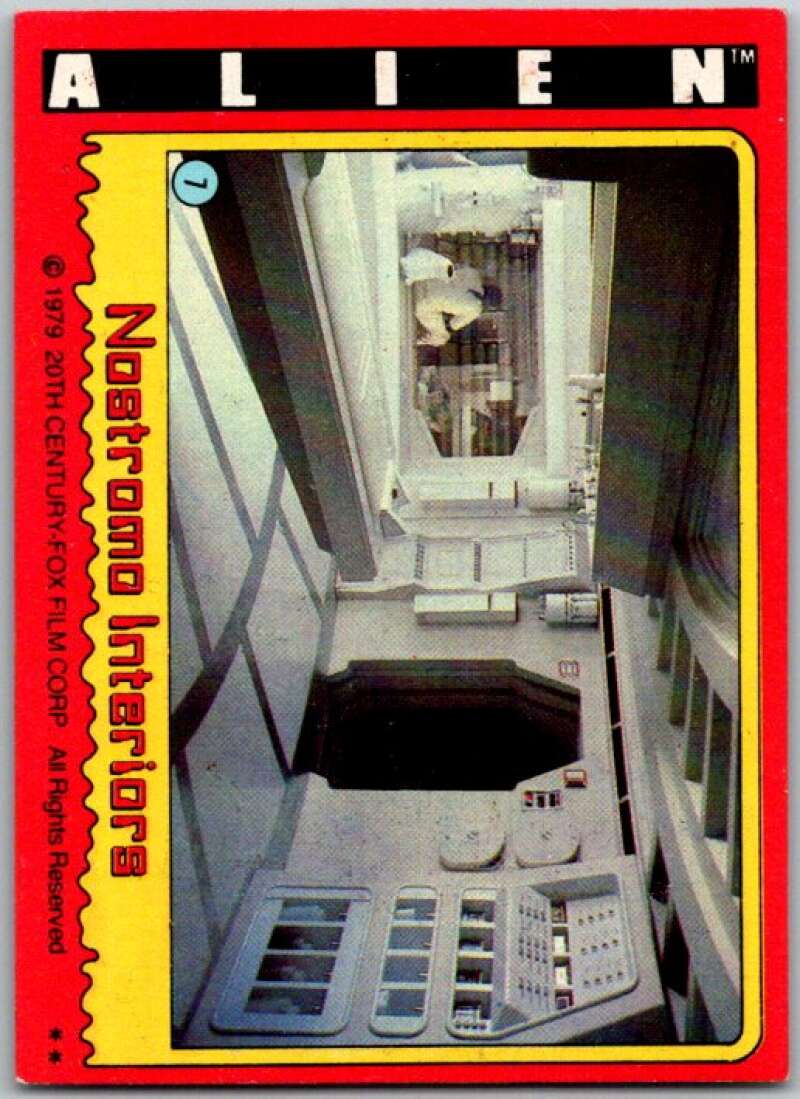 1979 Alien #7 Nostromo Interiors V45756