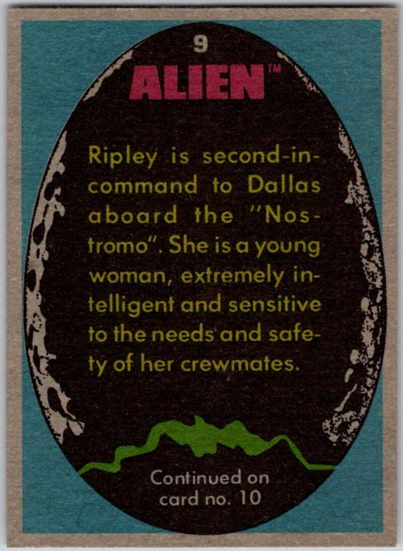 1979 Alien #9 Warrant Officer Riplay V45759