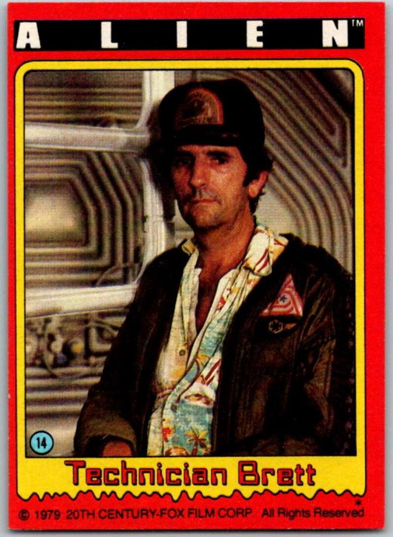 1979 Alien #14 Technician Brett V45774