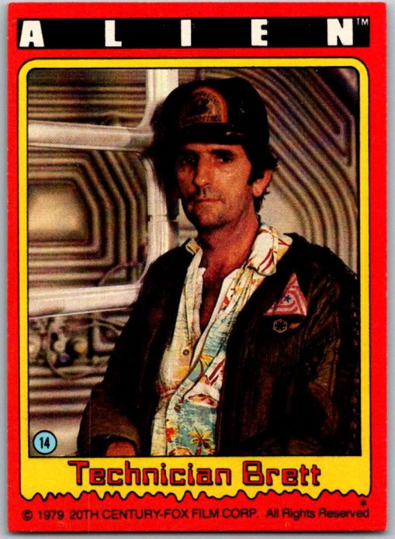 1979 Alien #14 Technician Brett V45776
