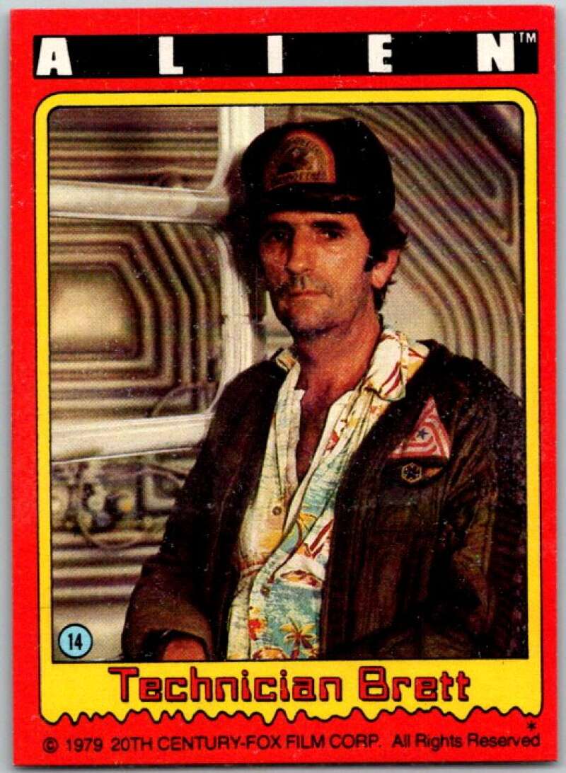 1979 Alien #14 Technician Brett V45777