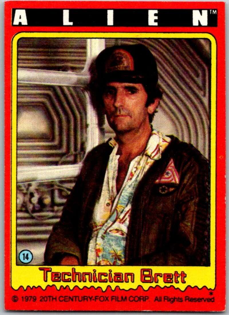 1979 Alien #14 Technician Brett V45778