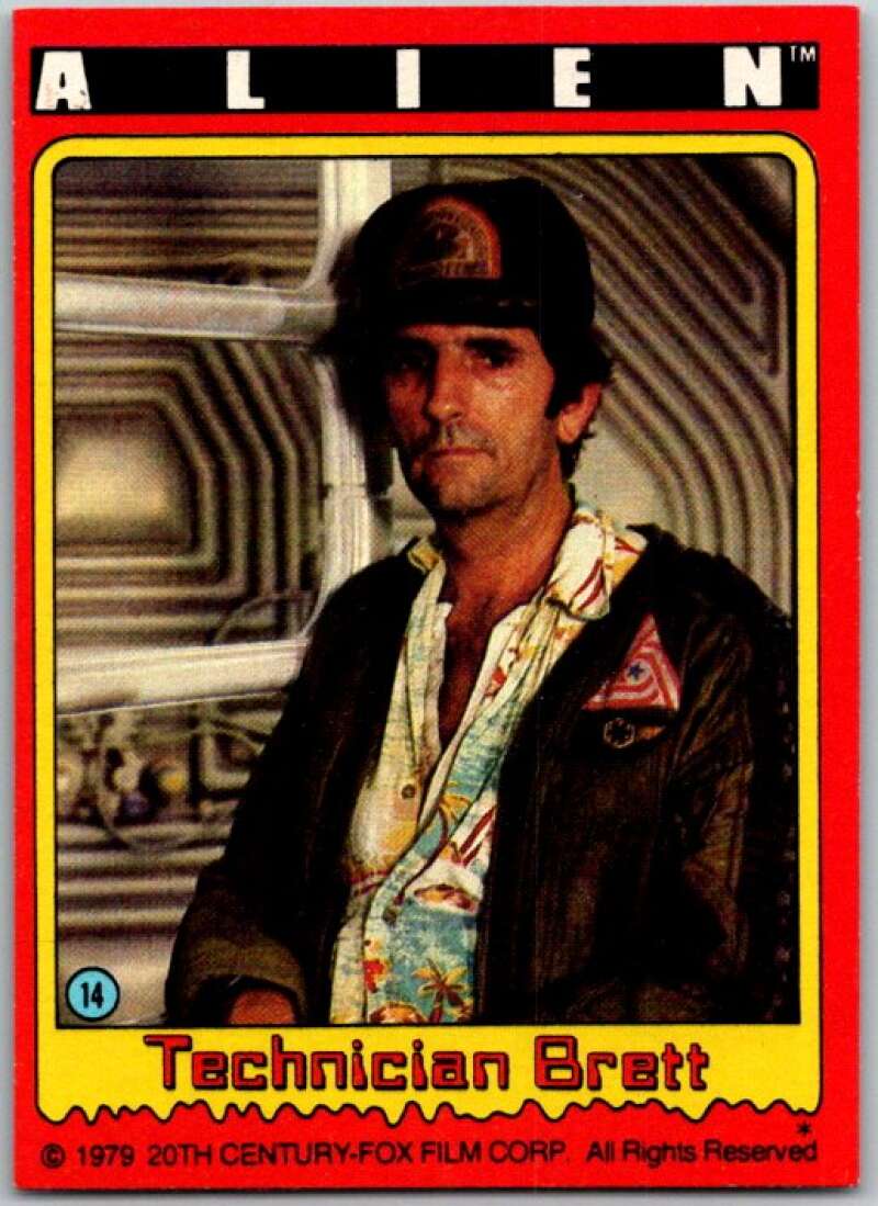 1979 Alien #14 Technician Brett V45779