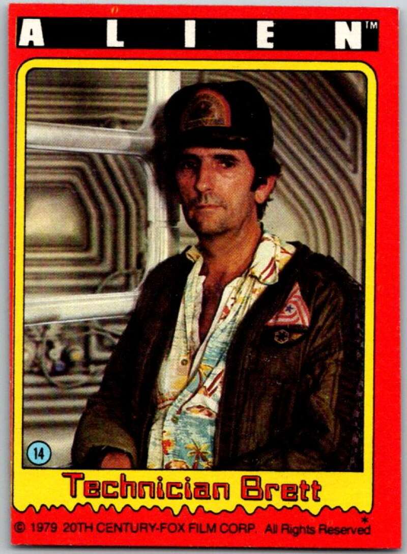 1979 Alien #14 Technician Brett V45781