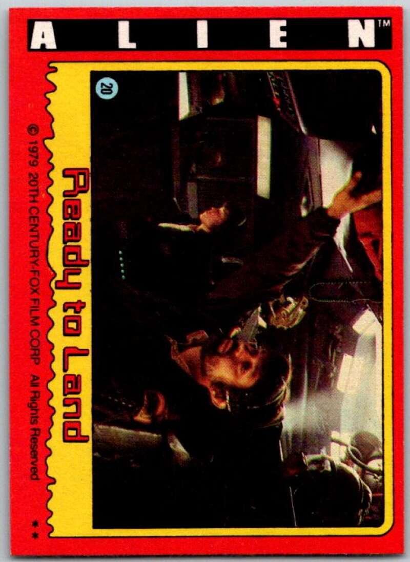1979 Alien #20 Ready to Land V45795