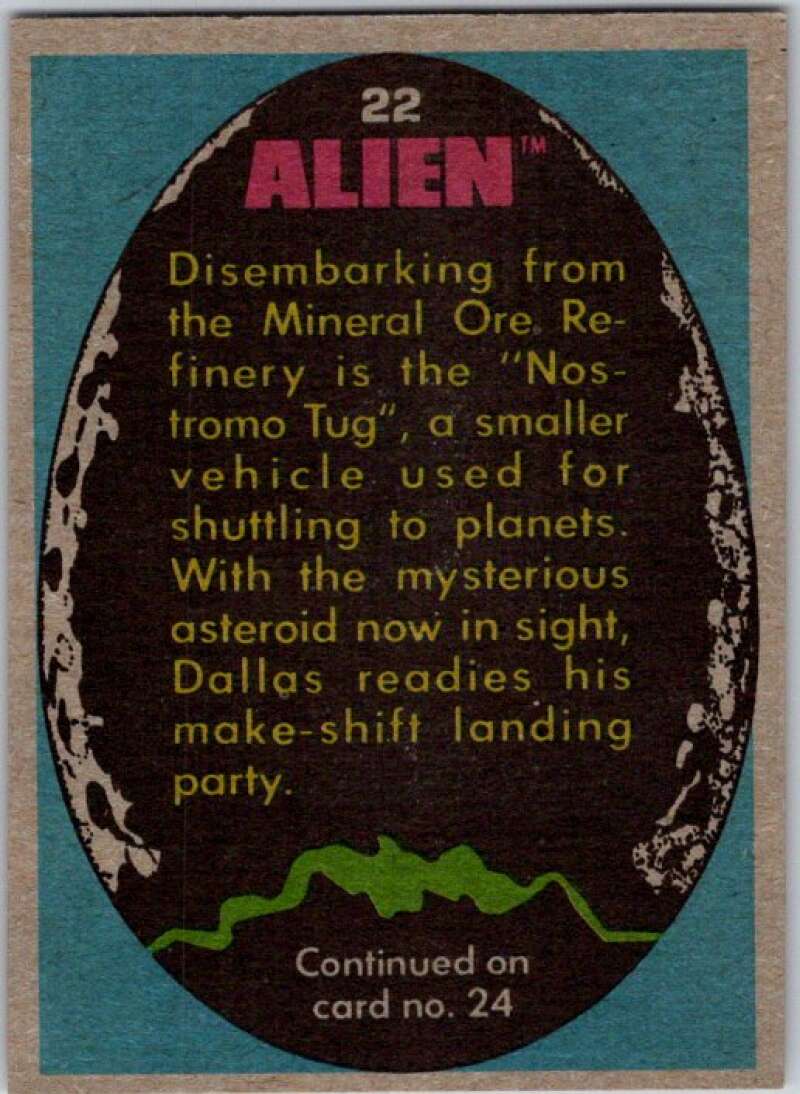 1979 Alien #22 The Refinery  V45806