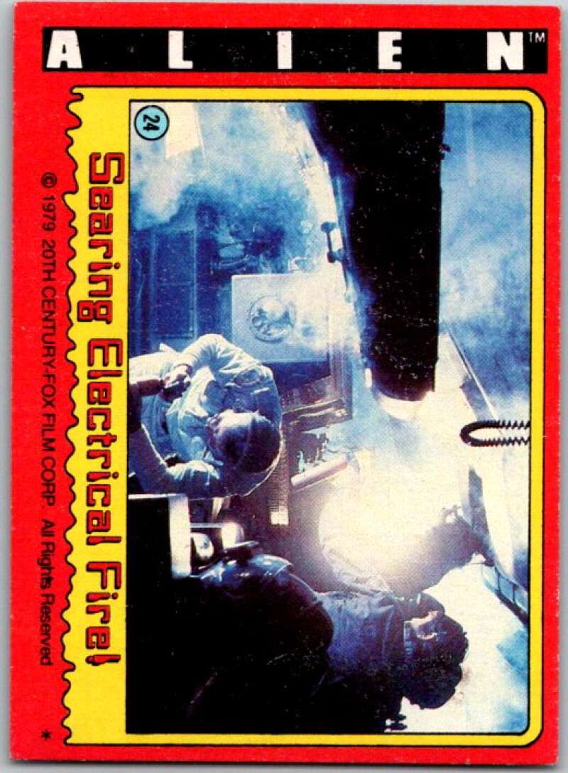 1979 Alien #24 Searing Electrical Fire V45810