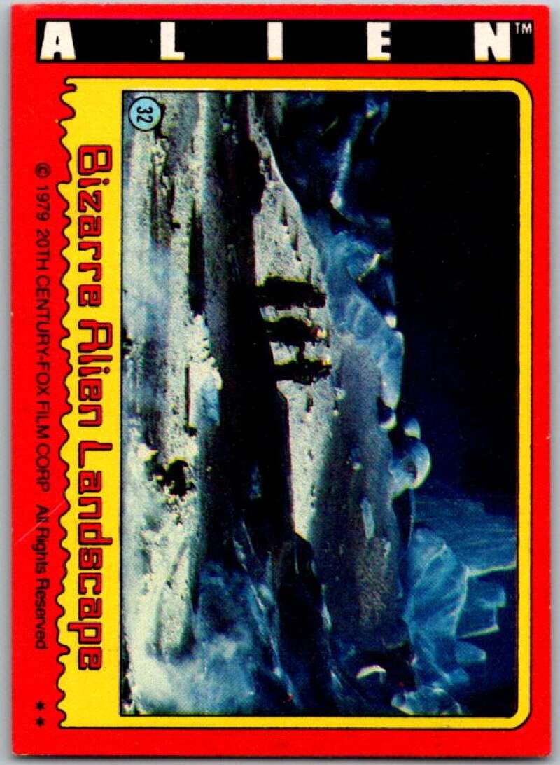 1979 Alien #32 Bizarre Alien Landscape V45834