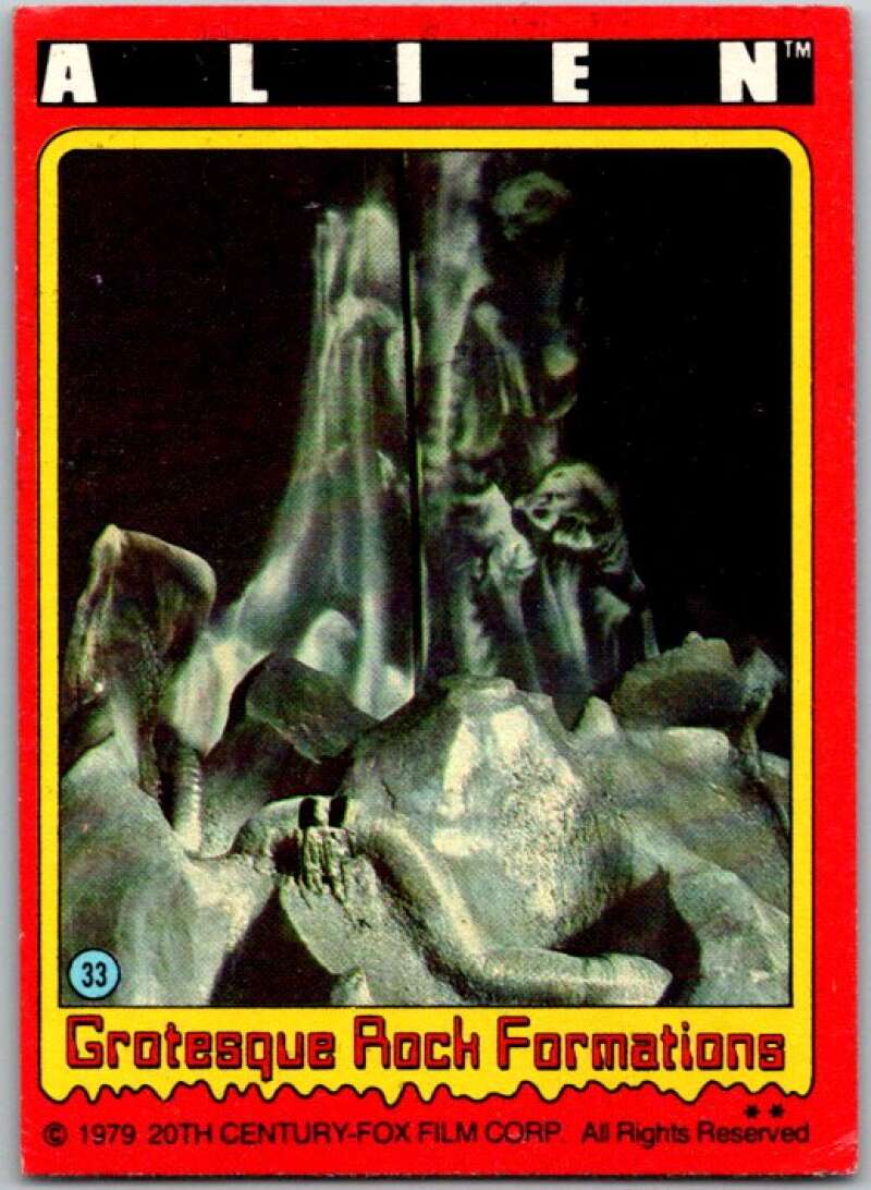 1979 Alien #33 Gratesque Rock Formations V45836