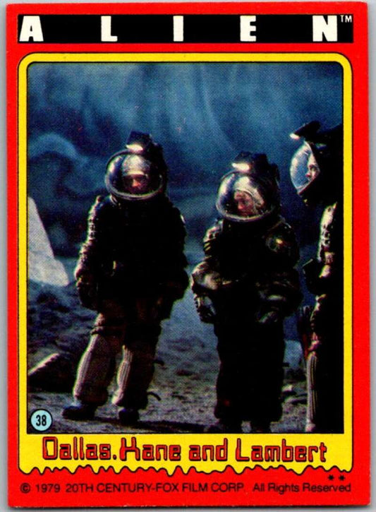 1979 Alien #38 Dalla,.Hane and Lambart  V45852