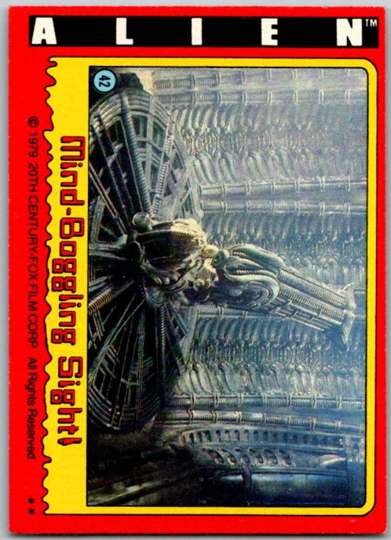 1979 Alien #42 Mind-Boggling Sight V45861