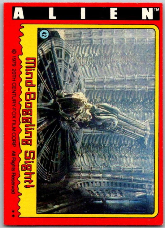 1979 Alien #42 Mind-Boggling Sight  V45861