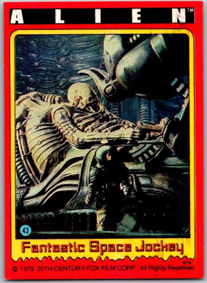 1979 Alien #43 Fantastic Space Jockey V45862