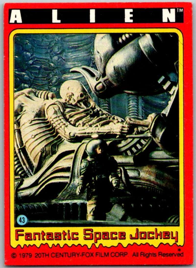 1979 Alien #43 Fantastic Space Jockey V45863