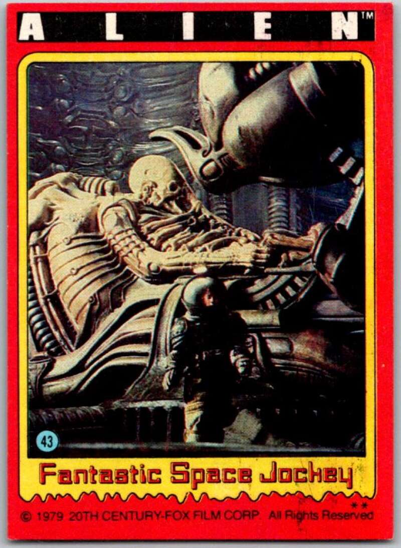 1979 Alien #43 Fantastic Space Jockey V45865