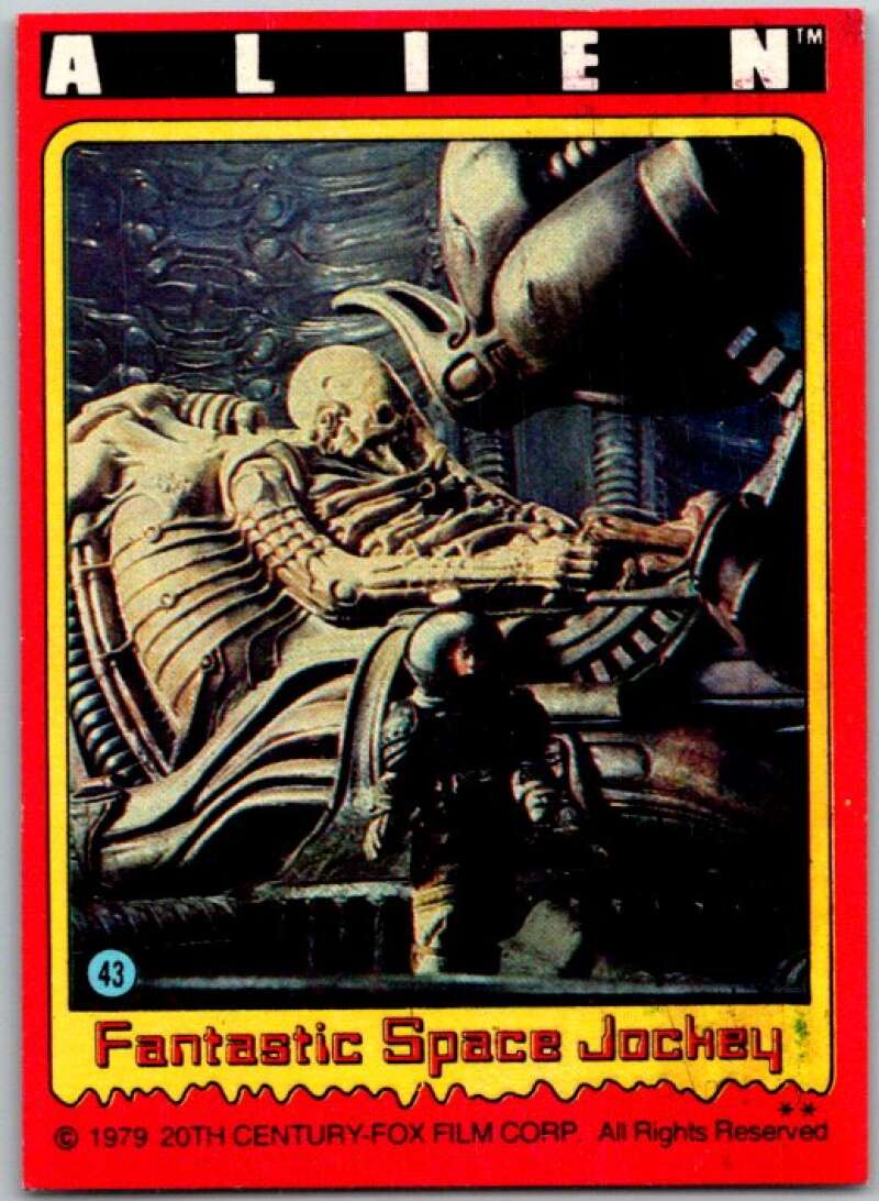 1979 Alien #43 Fantastic Space Jockey V45866