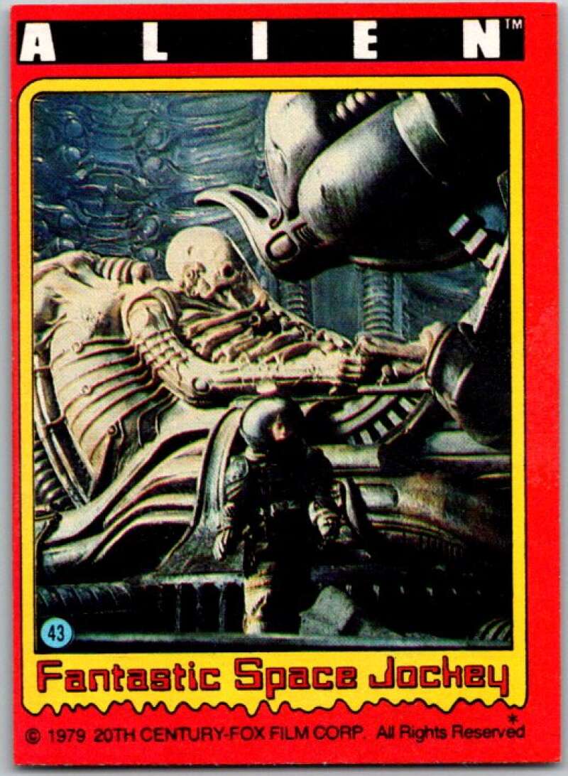 1979 Alien #43 Fantastic Space Jockey V45868