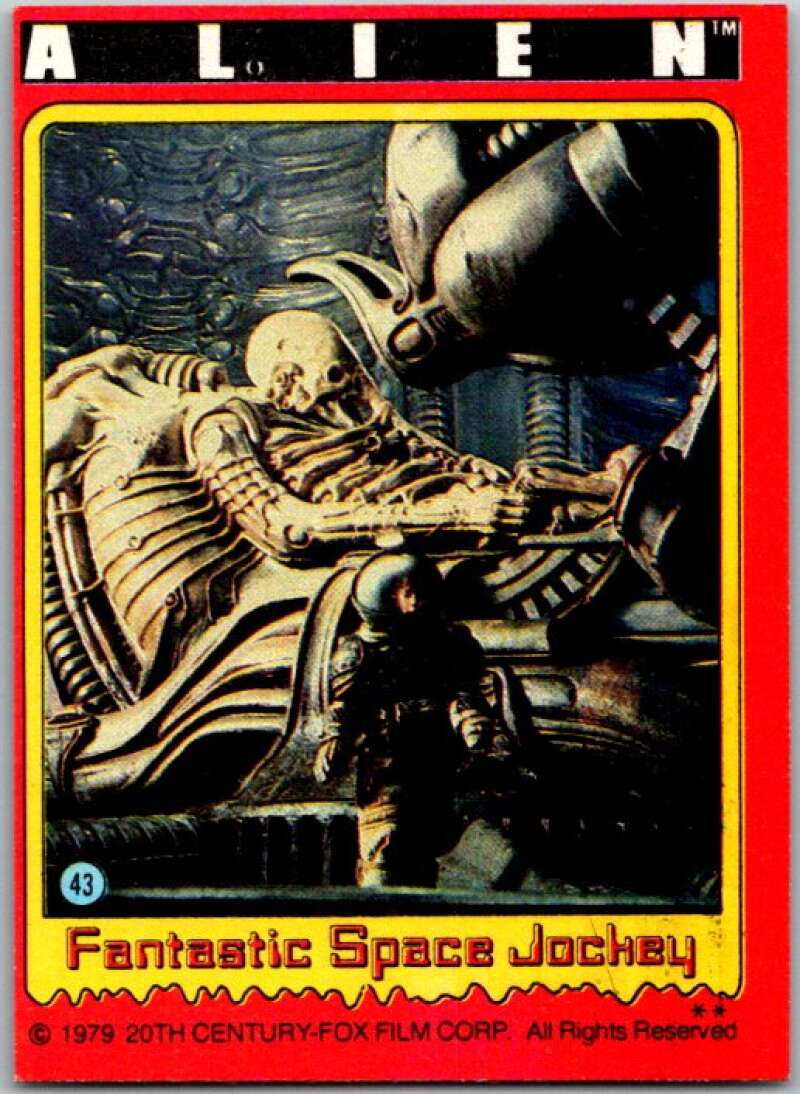 1979 Alien #43 Fantastic Space Jockey V45869