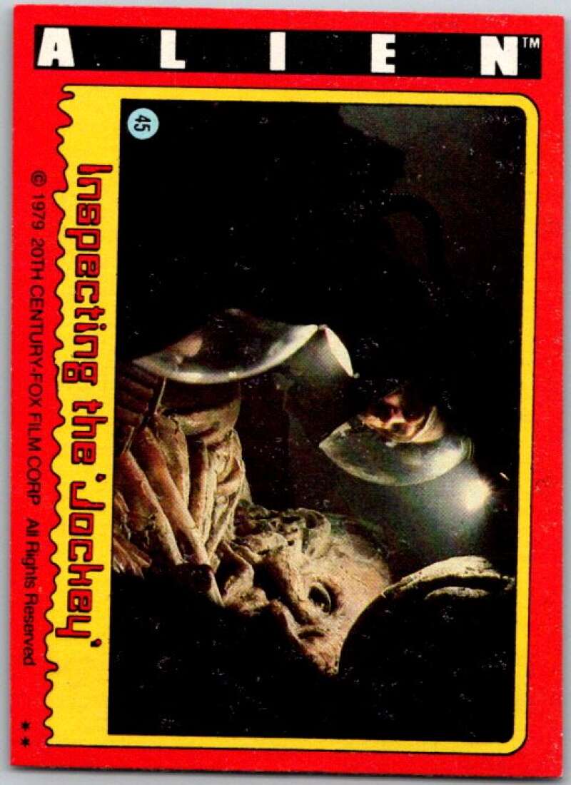 1979 Alien #45 Inspecting the "Jockey" V45873