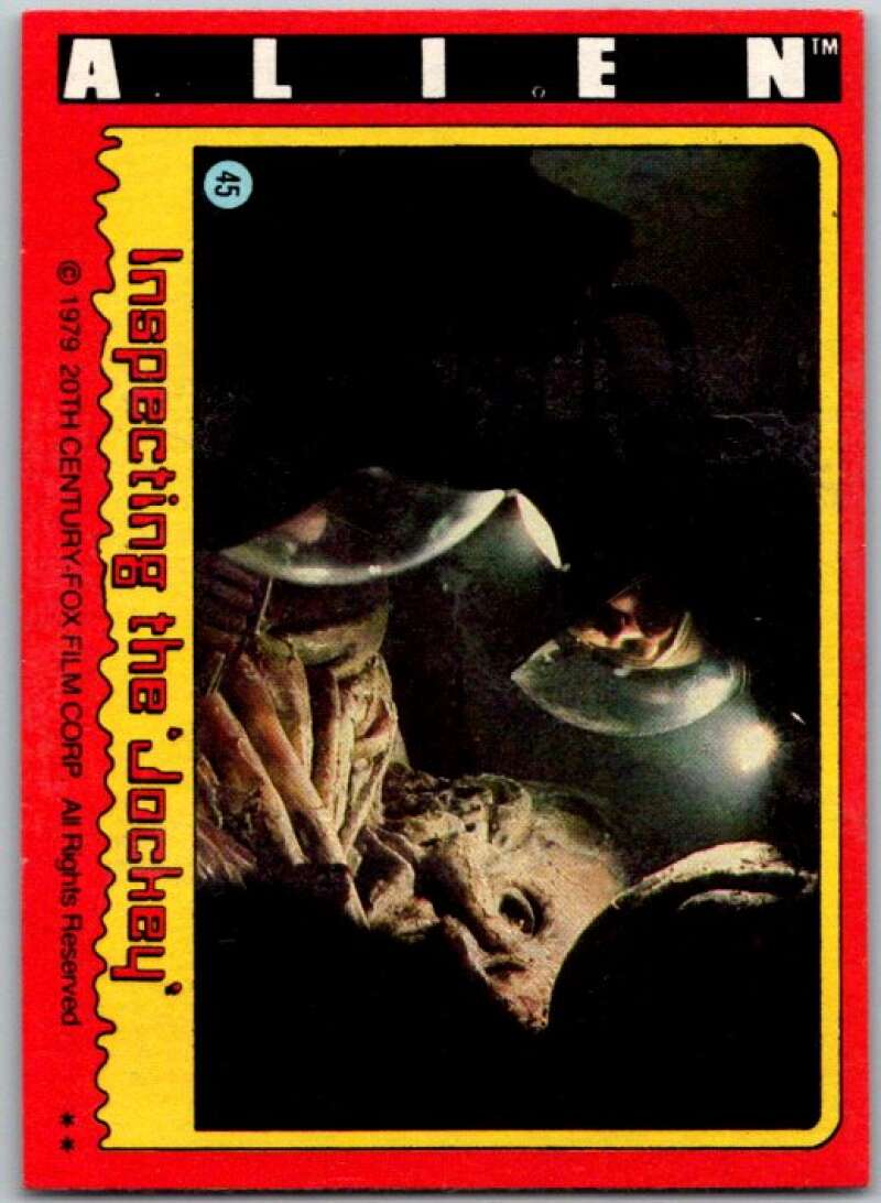 1979 Alien #45 Inspecting the "Jockey" V45876
