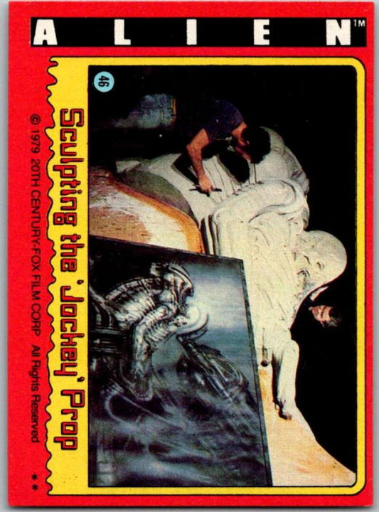 1979 Alien #46 Sculpting the "Jockey" Prop  V45879